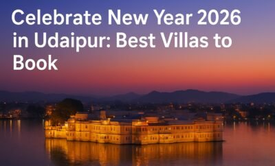 Celebrate New Year 2026 in Udaipur: Best Villas to Book